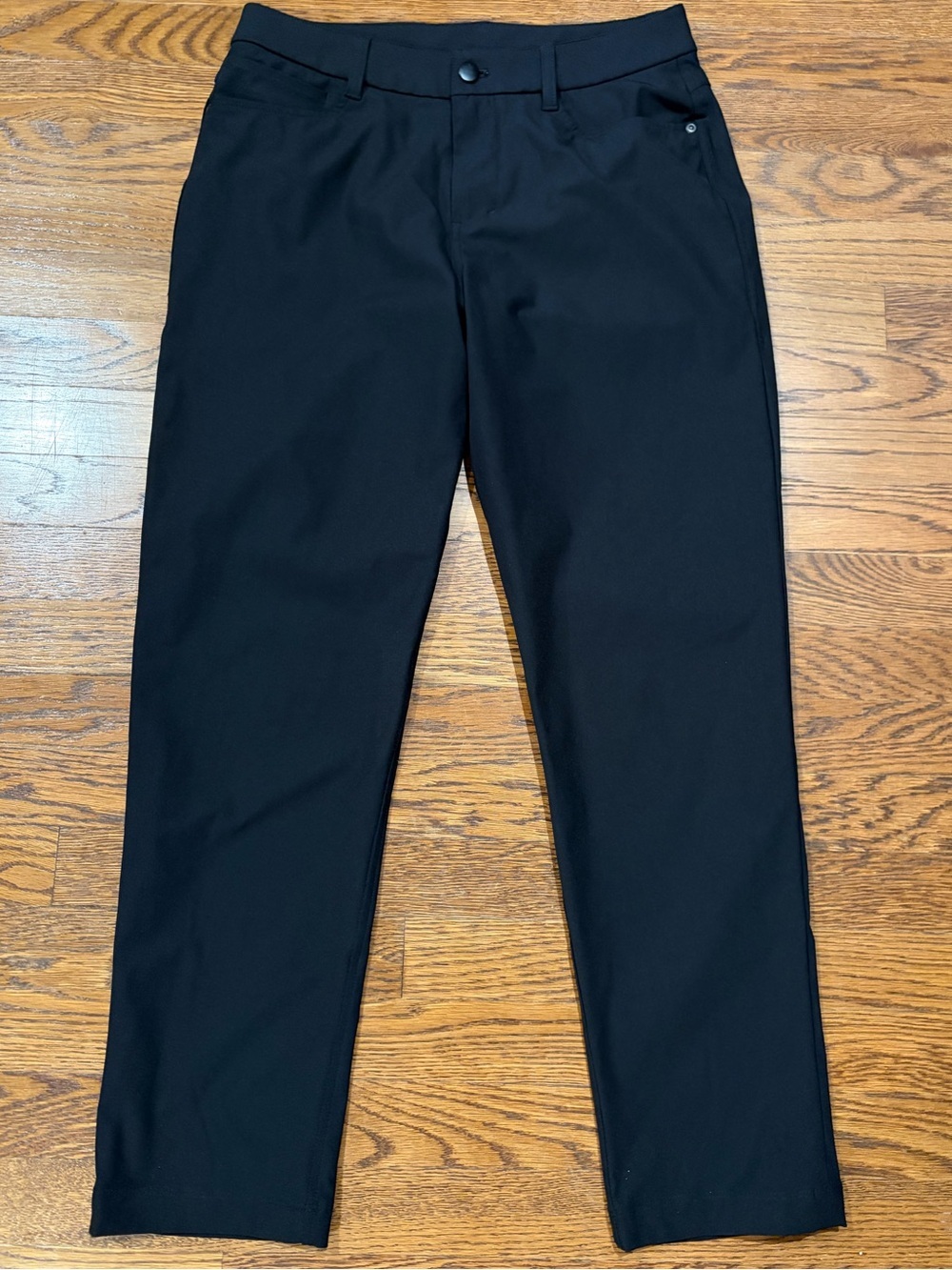 Lululemon ABC Classic Fit 5 Pocket Pant Mens 29x28 Black Warpstreme Stretch